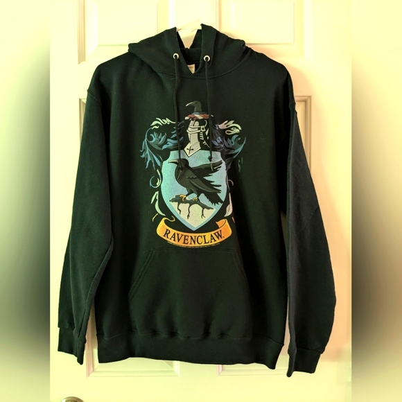 Men's Harry Potter Ravenclaw Hoodie Sweatshirt size M - Picture 1 of 6